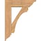 Ekena Millwork Legacy Traditional Smooth Bracket w/ Offset Brace, Western Red Cedar, 7 1/2"W x 26"D x 34"H BKT0806X26X34LEC01SWR - alternate 3